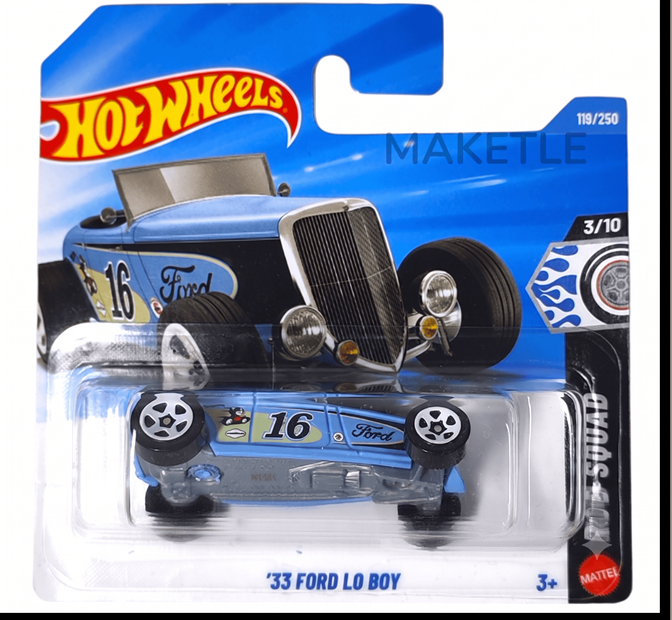 '33 Ford Lo Boy - JJJ76 - Hot Wheels