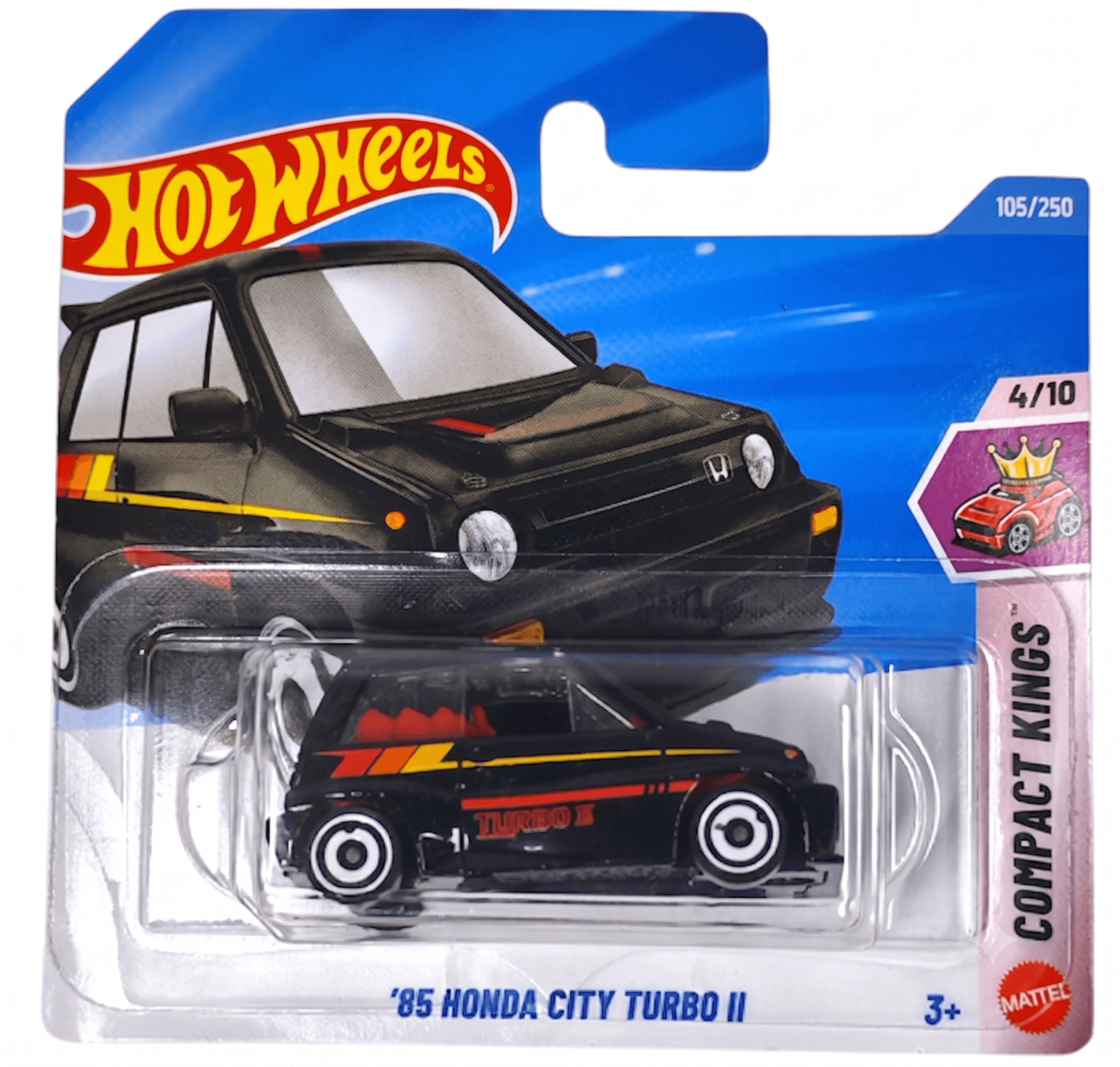 '85 Honda City Turbo II - JJJ66 - Hot Wheels